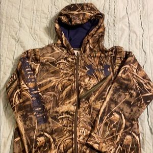 UA boys zip up hoodie